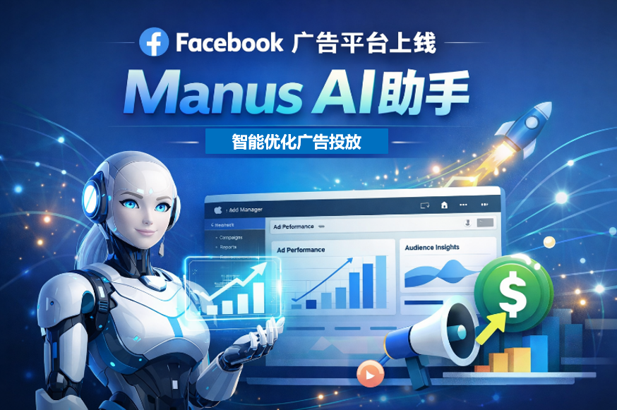 Manus AI正式上线，Facebook广告投放进入全自动时代-第1张图片-周新新出海